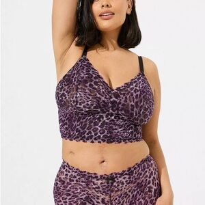 Torrid lace bralette size 6